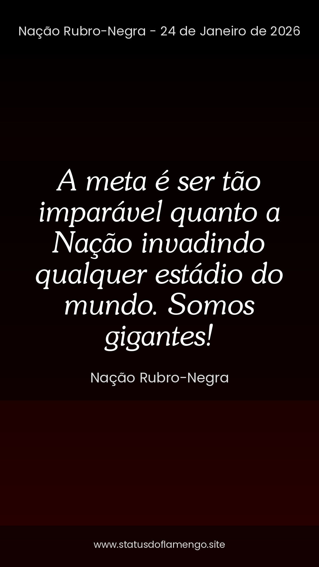 Status Flamengo