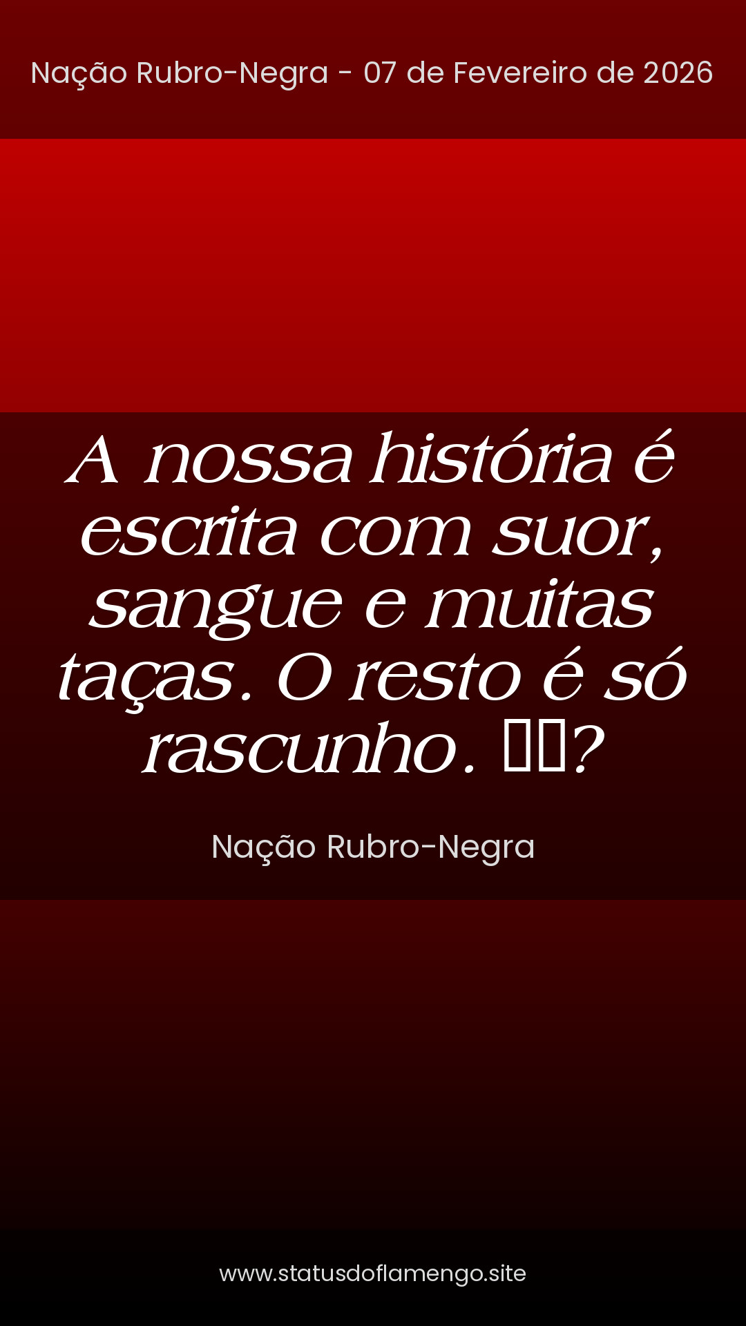 Status Flamengo