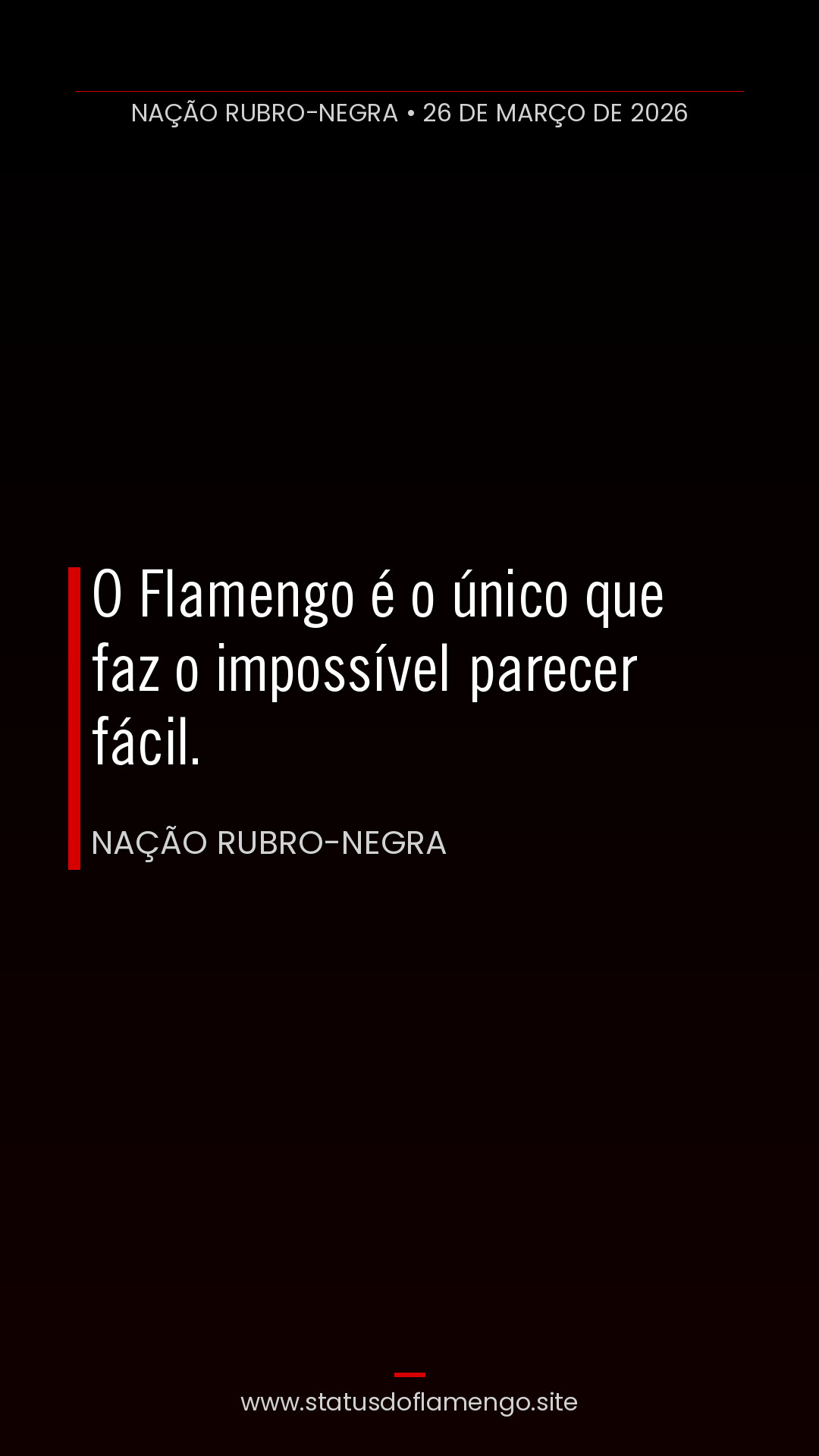 Status Flamengo
