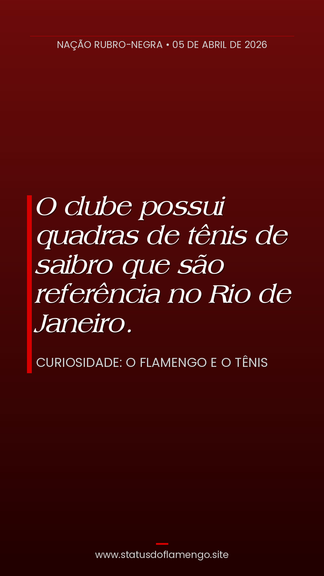 Status Flamengo