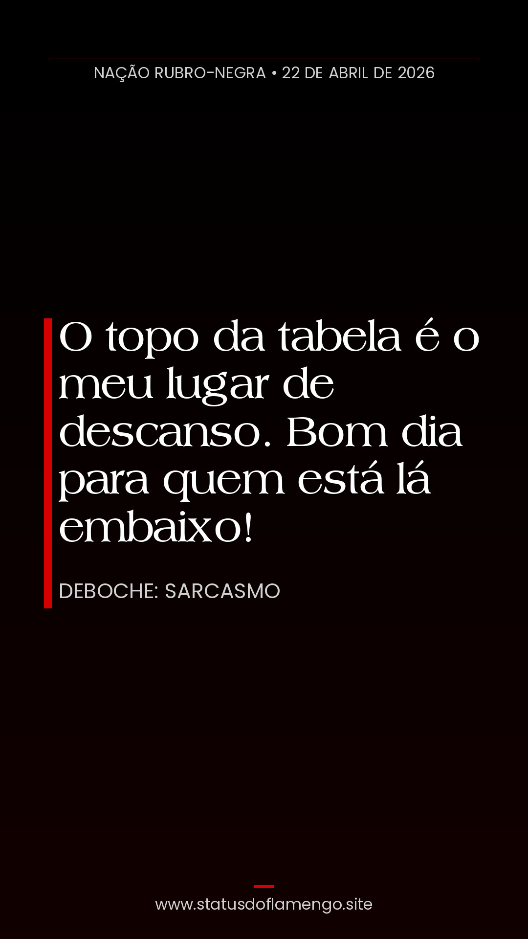 Status Flamengo