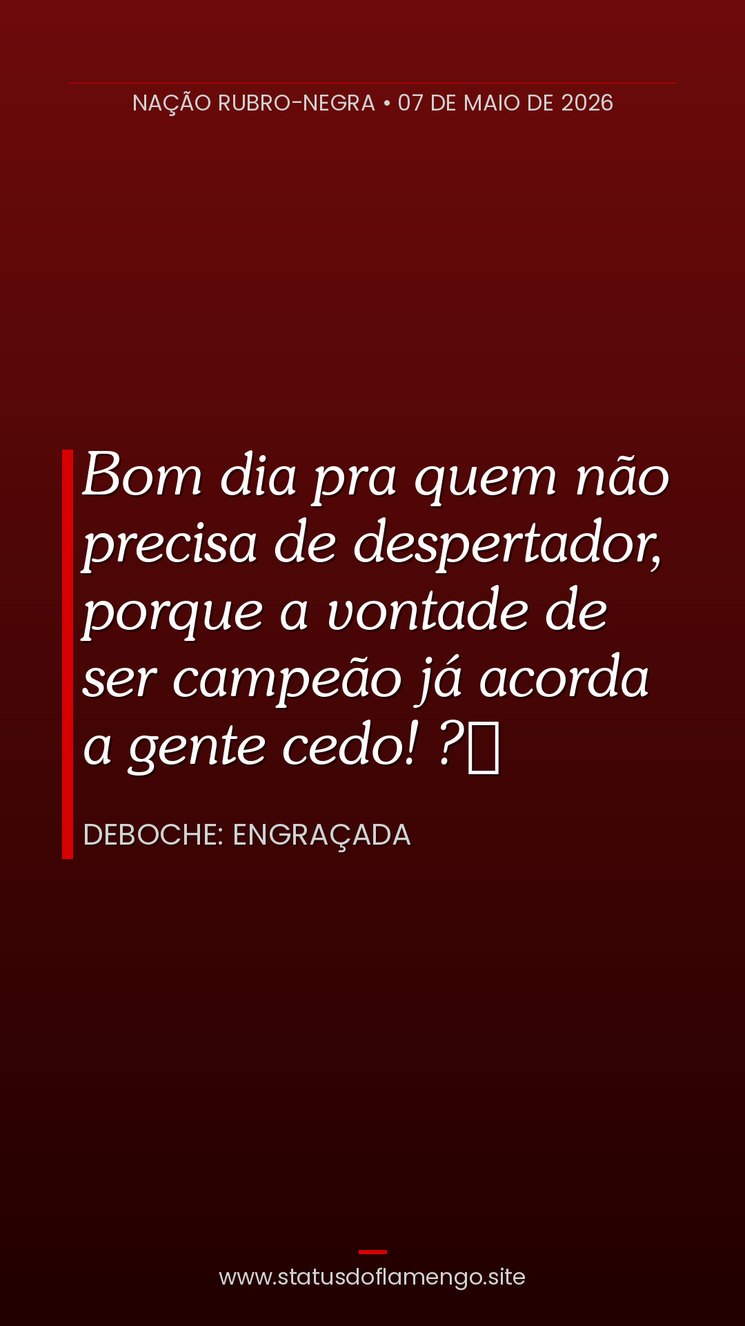 Status Flamengo
