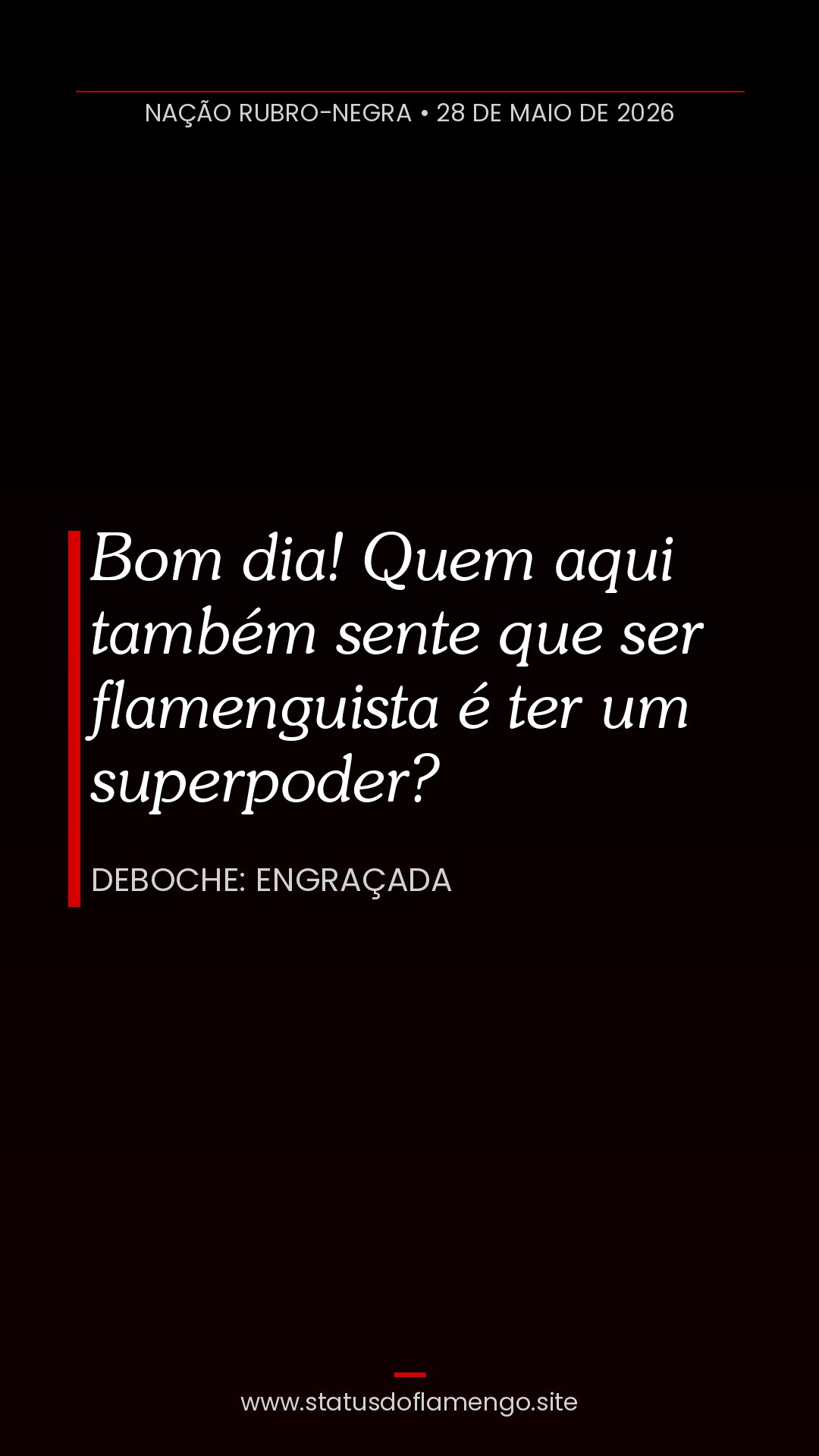 Status Flamengo