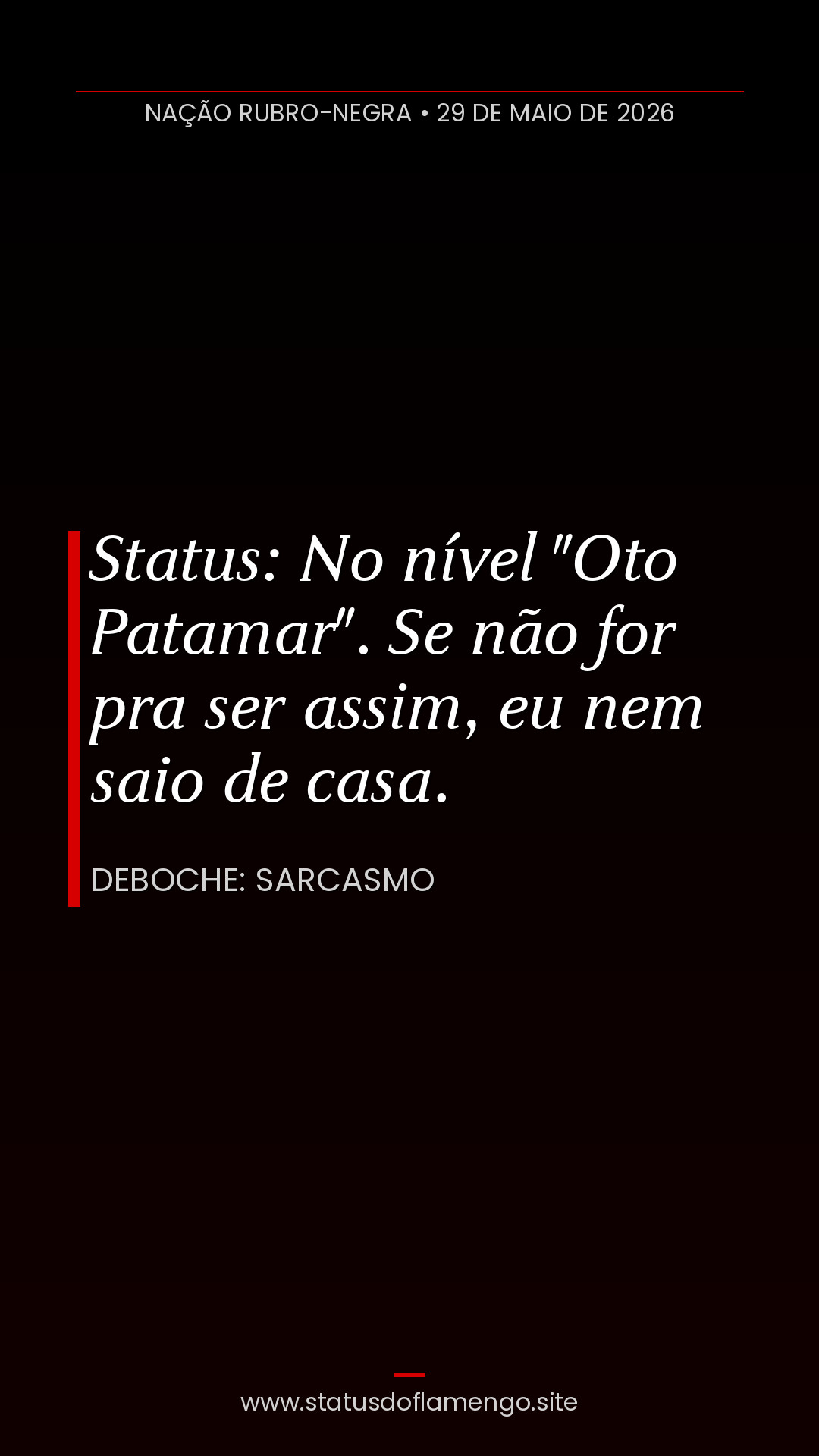 Status Flamengo