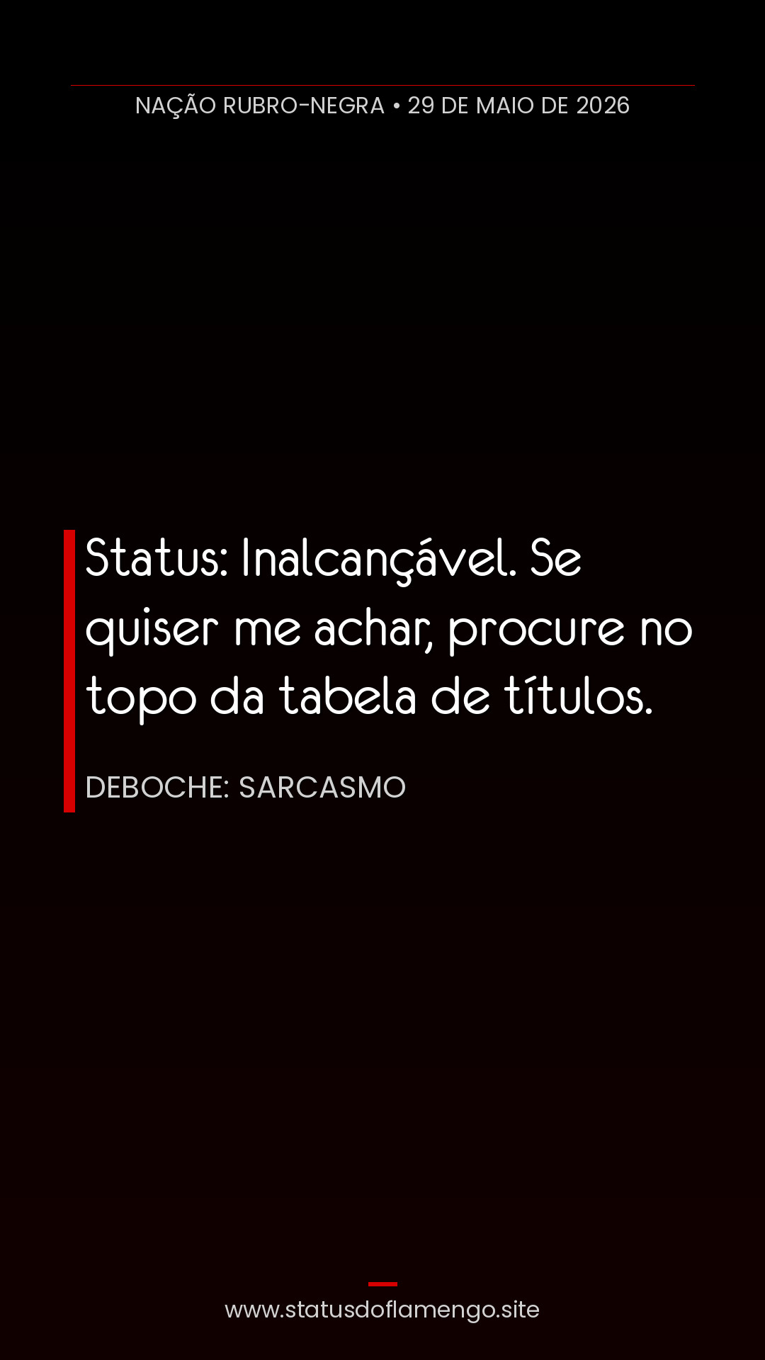 Status Flamengo